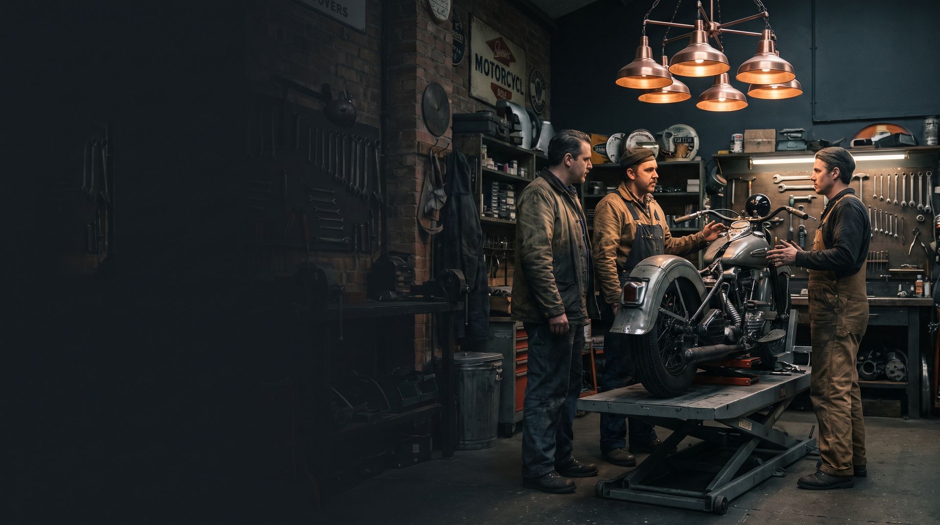 A small team that treats every bike like its last