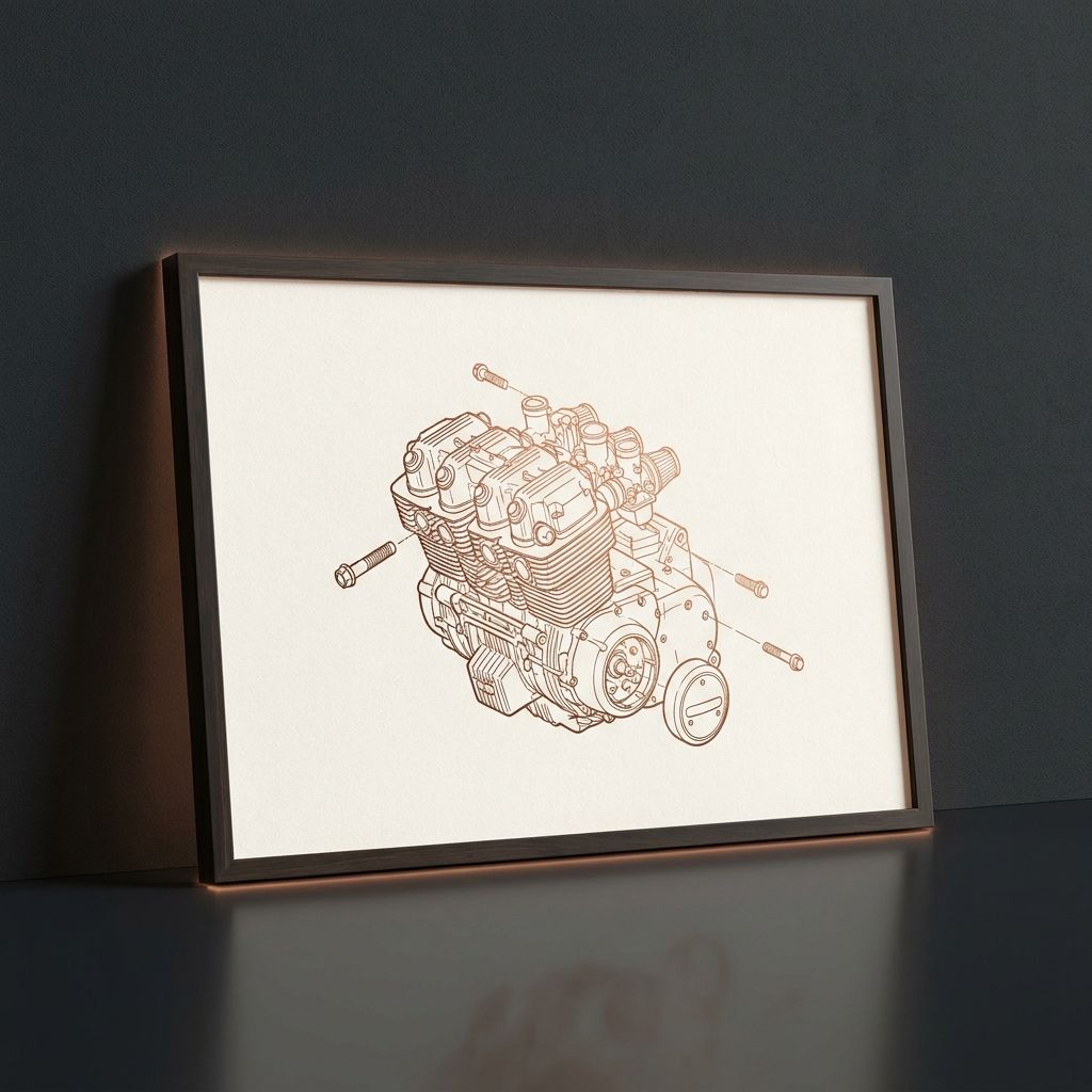 Garage Workshop Poster